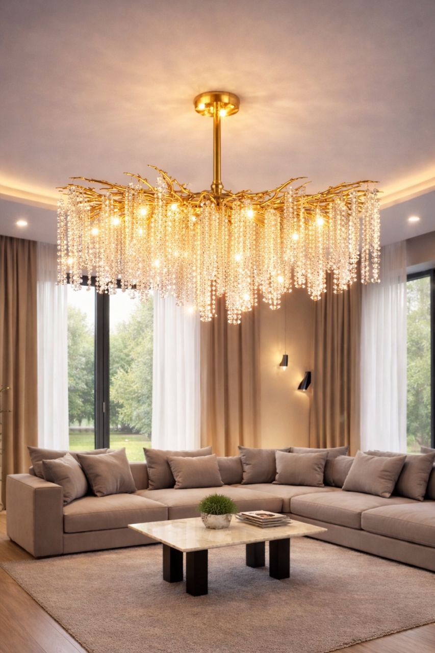 crystal chandelier