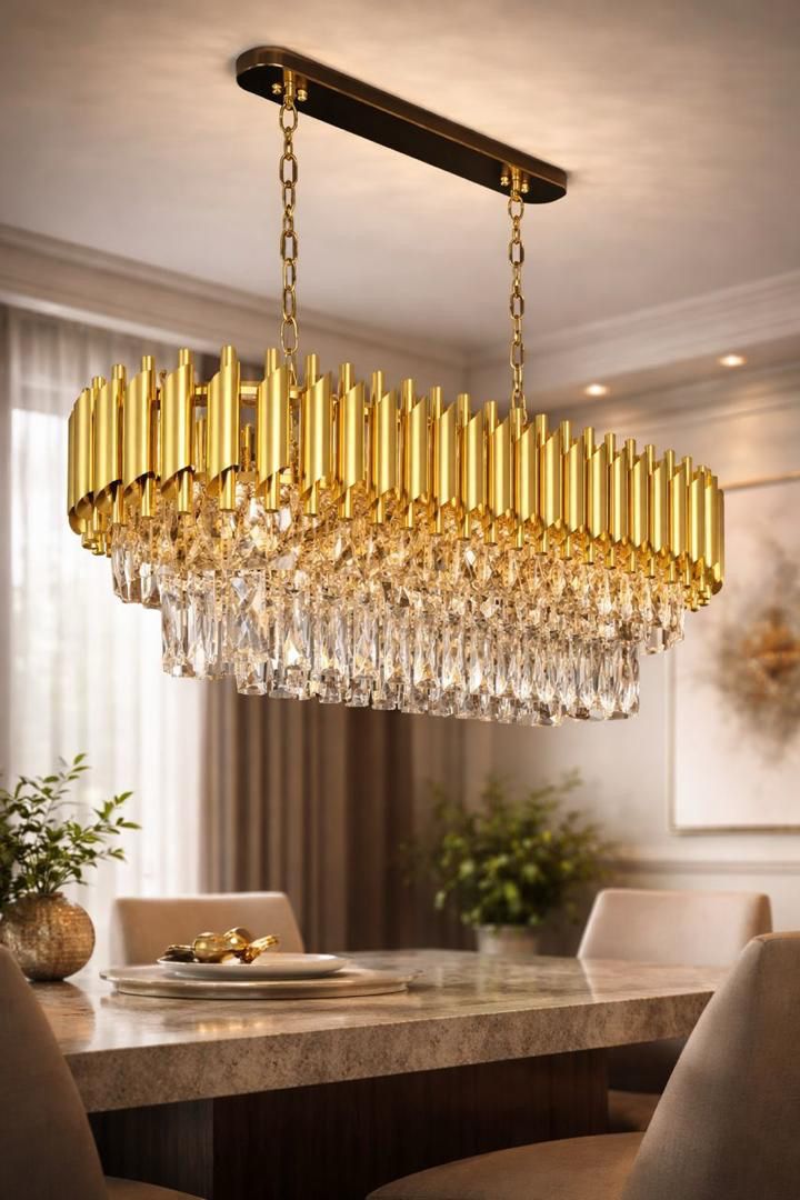 Crystal chandelier