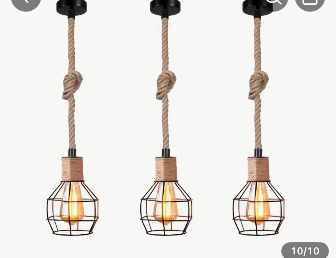 vintage single pendant