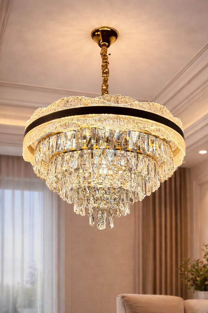 crystal led chandelier