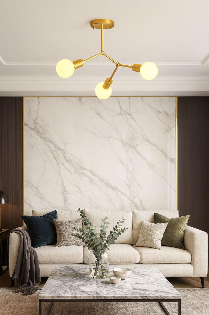 Nordic web chandelier